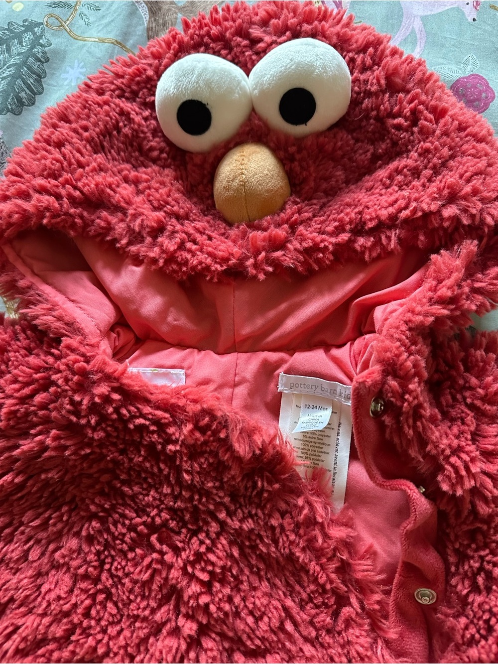 Pottery Barn Kids 12-24M Sesame Street Elmo Costume - Picture 3 of 8